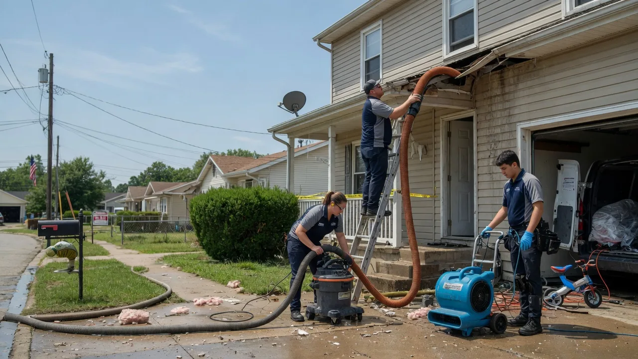 Water Damage Restoration in Bells, TX near me
